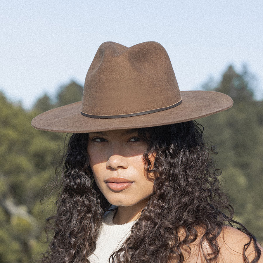 The Dre Western Rancher Hat - Oak