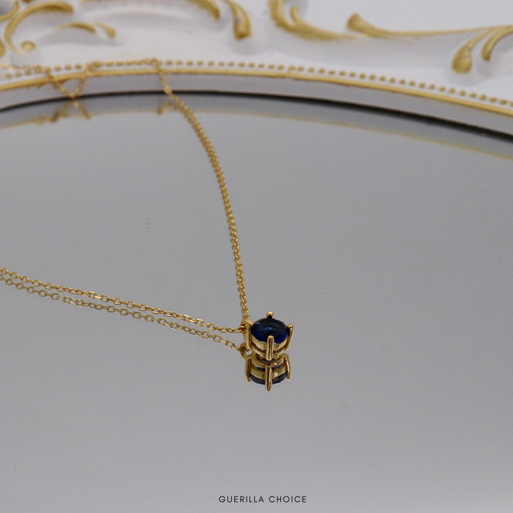 DACEY BLUE NECKLACE - elizabeth + Bern