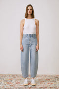 Queens Of Noise High Rise Barrel Jeans HJ026 [FINAL SALE]