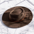 La Vida Wool Rancher Hat - Oak