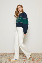 Coney Island Whitefish High Rise Wide Jeans HJ007
