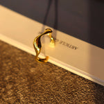 Anneau Ondulé Ring - elizabeth + Bern