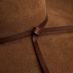 Karina Wool Cowboy Hat - Oak