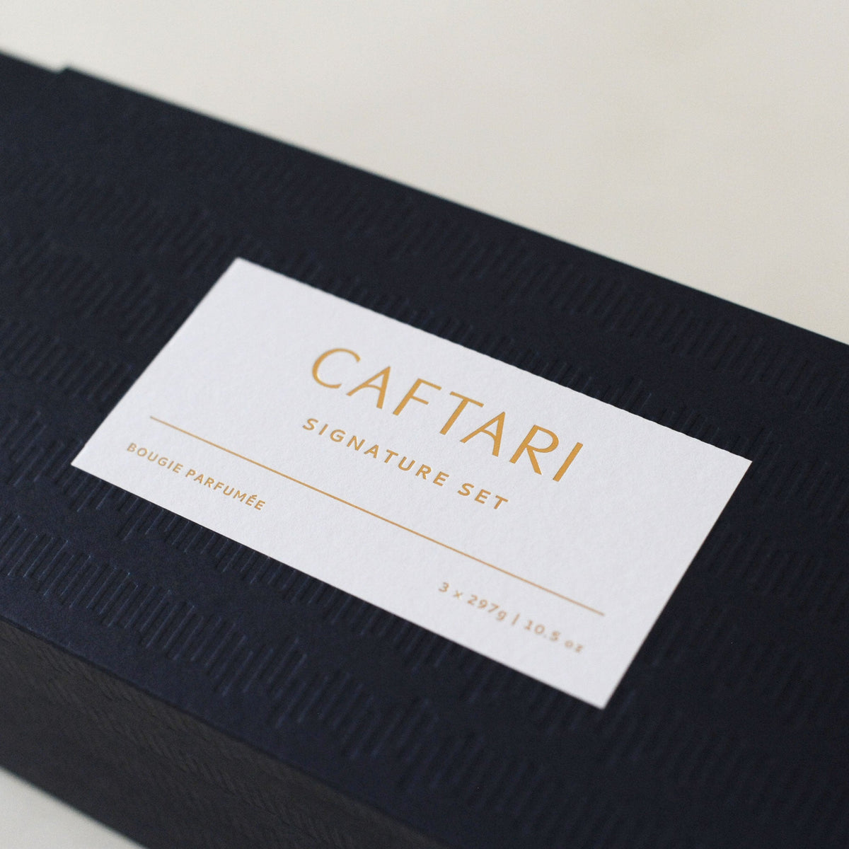 Caftari Signature Candle Gift Set