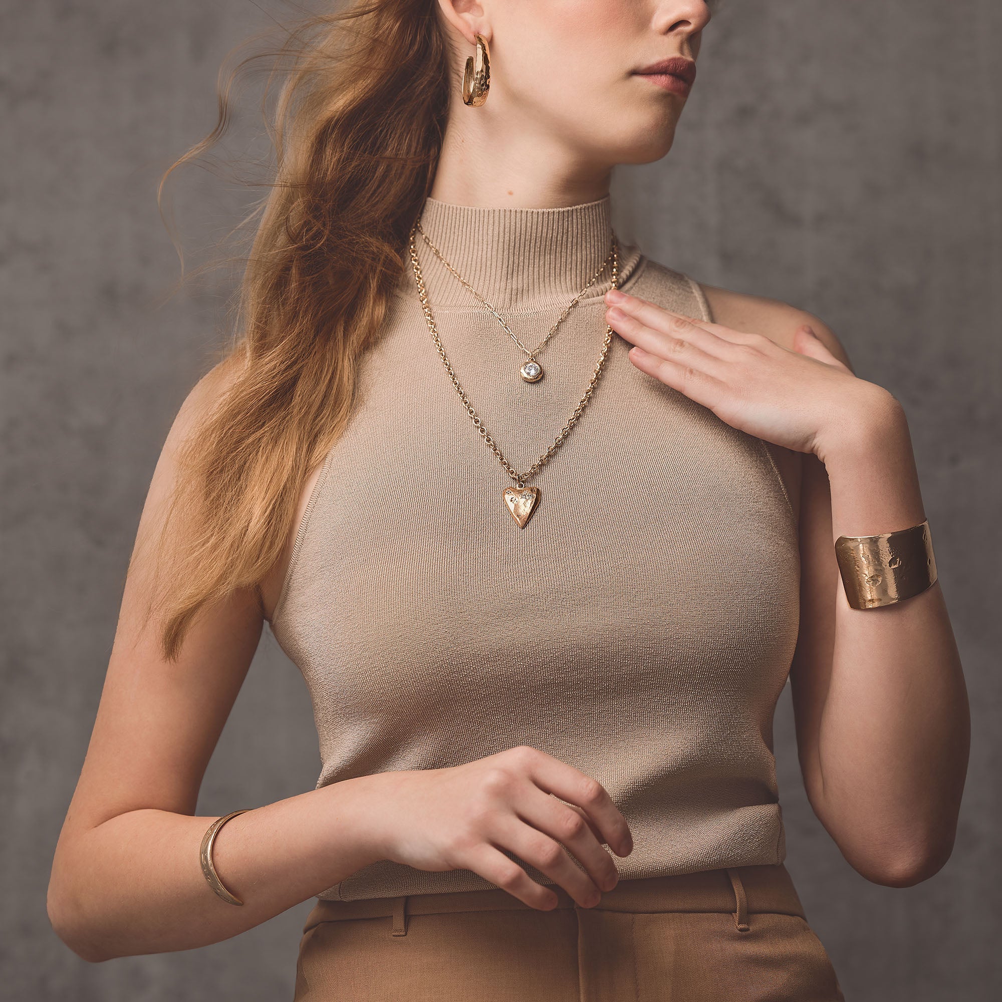 Halo Bronze Earrings