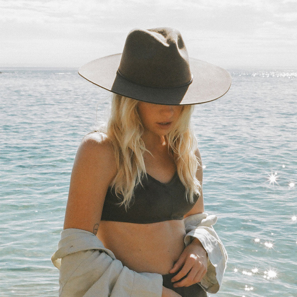 The Dre Western Rancher Hat - Oak