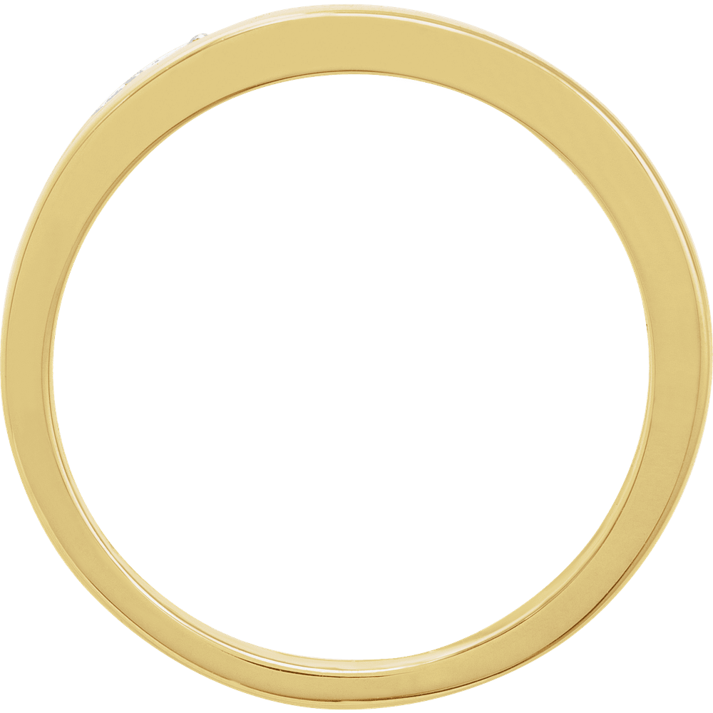 L’Allure Élégante Diamond Pavé Band Ring