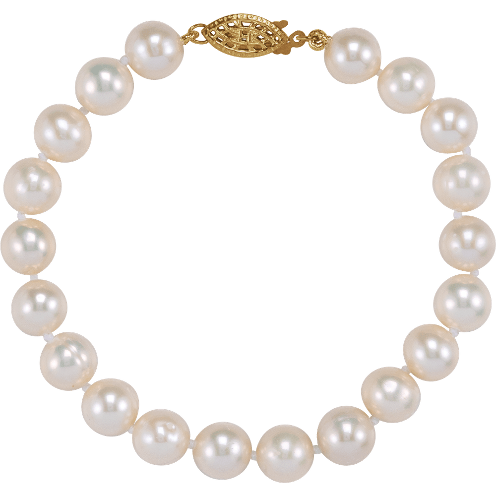 14K Gold Filled Cultured Freshwater Pearl Bracelet