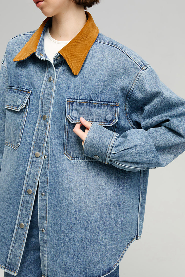 California Sunset Denim Shirt HJ902