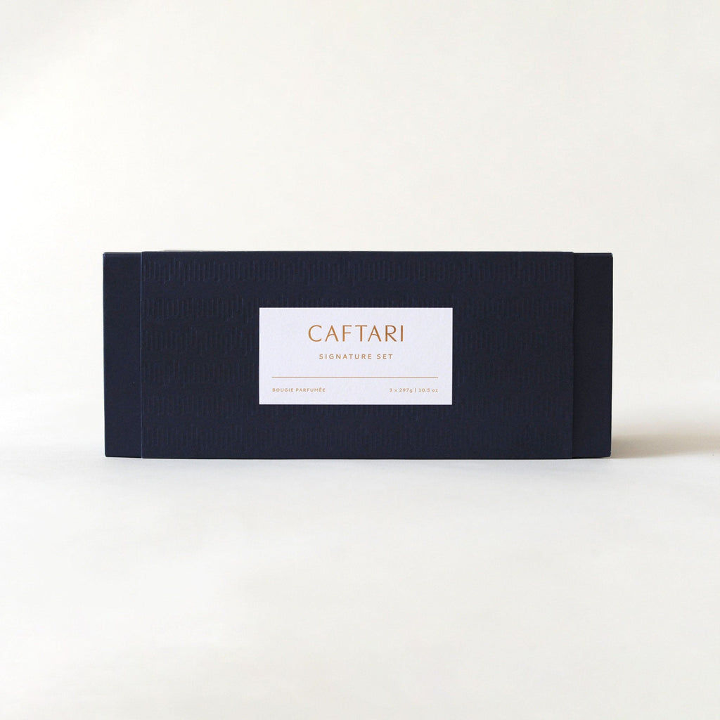 Caftari Signature Candle Gift Set