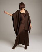 Solid Alpaca Duster