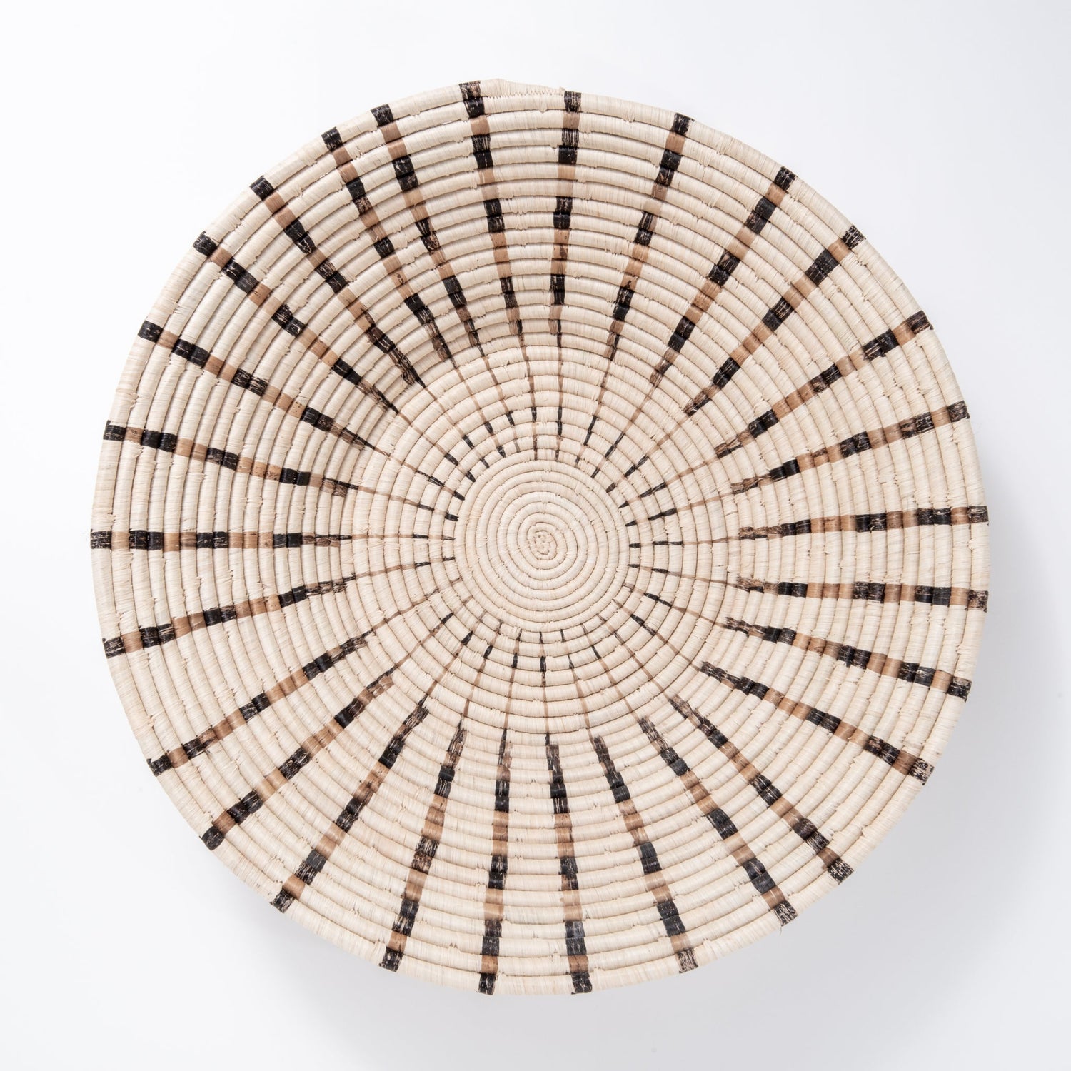 Extra Large Radial Basket ~ Banana Fiber