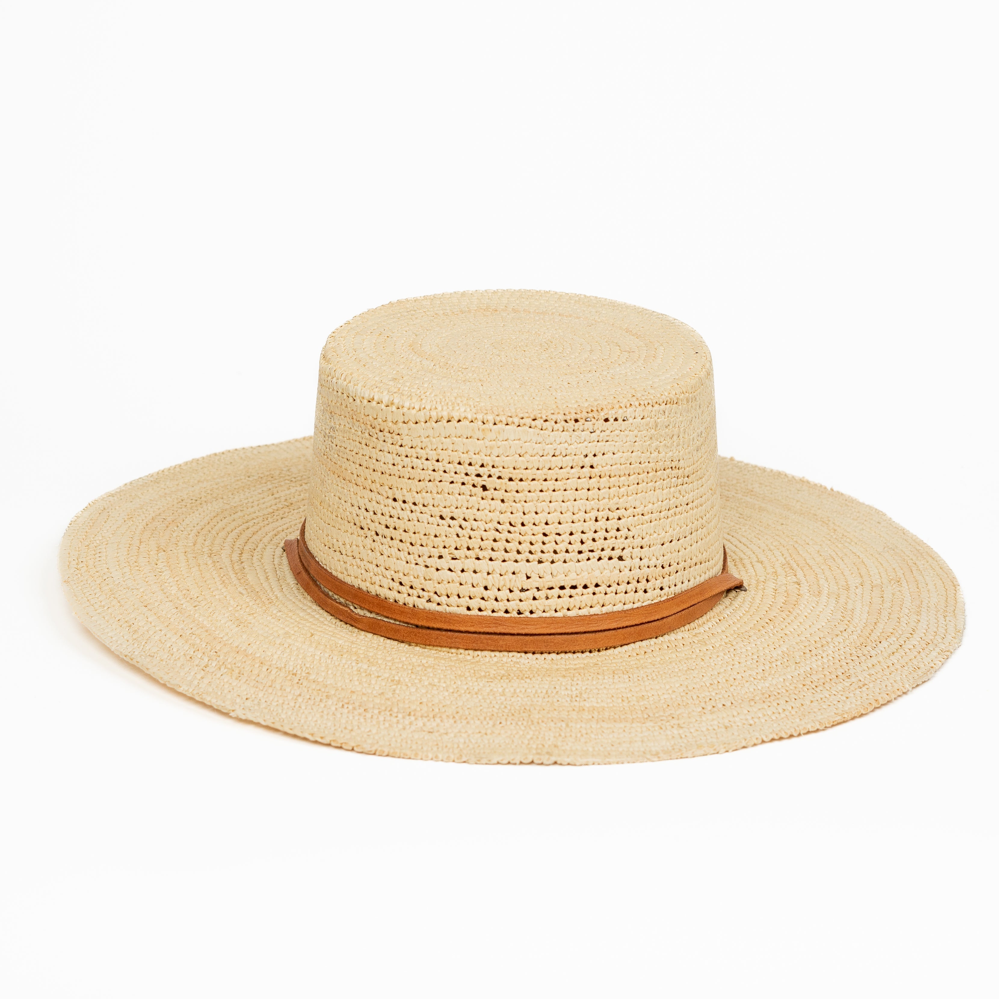 Straw Boater Hat
