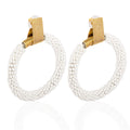 Afro-Nia Small Hoop Earring by Adele Dejak