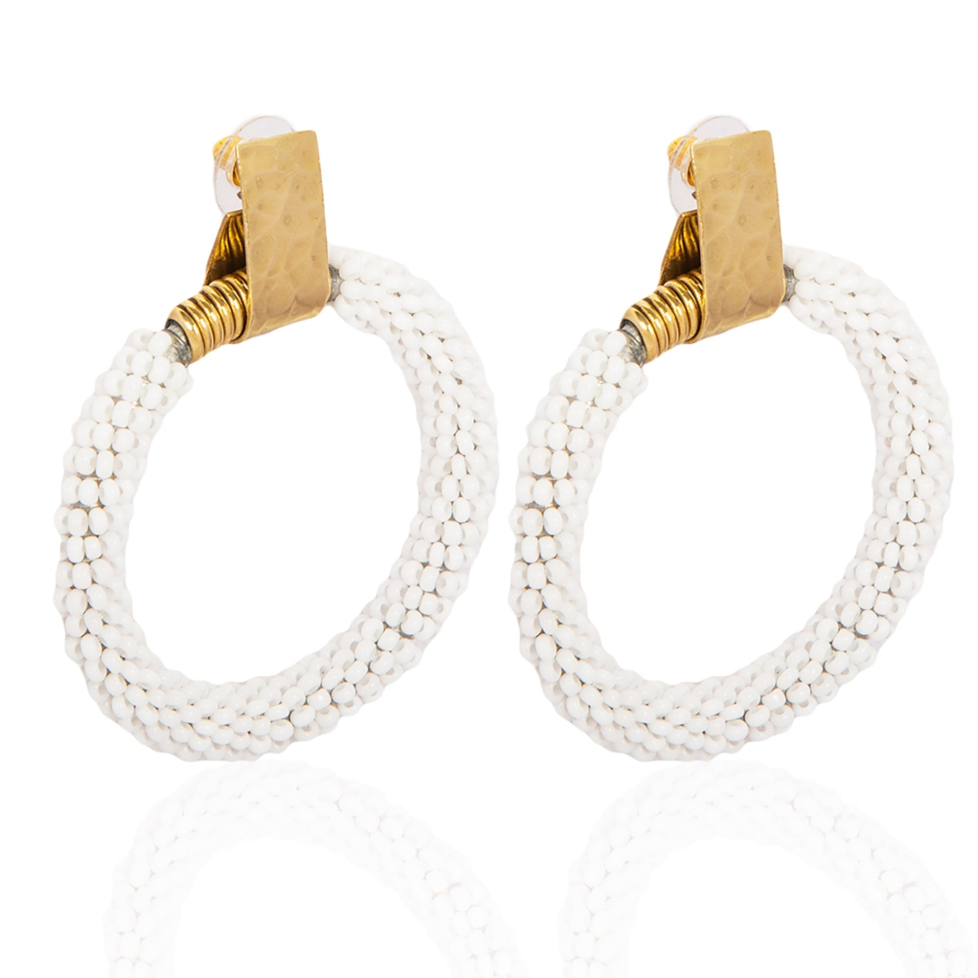 Afro-Nia Small Hoop Earring by Adele Dejak
