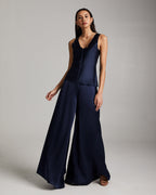Silk Palazzo Pants