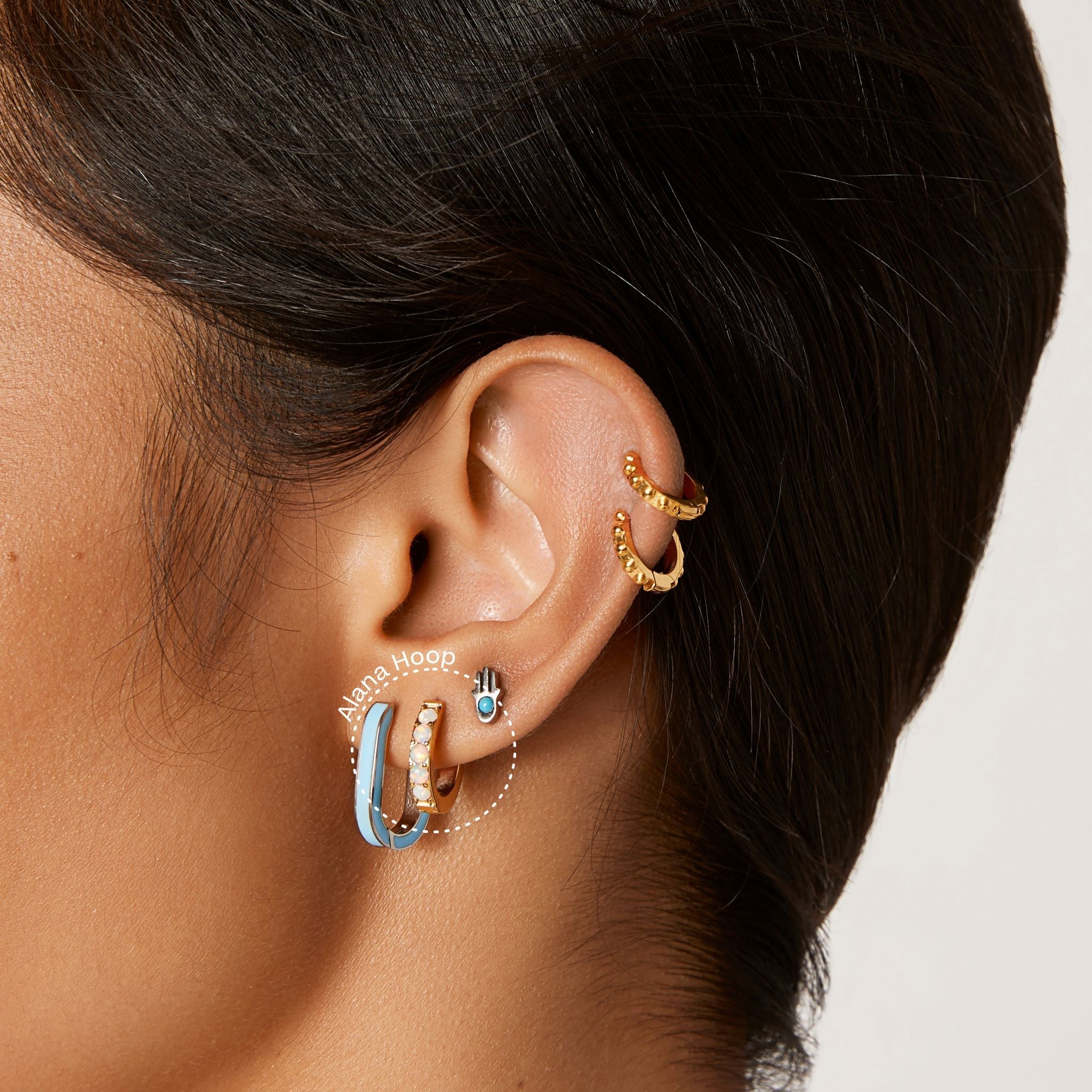 Alana Hoop Earrings