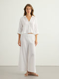 Aura Mini Shirt - White
