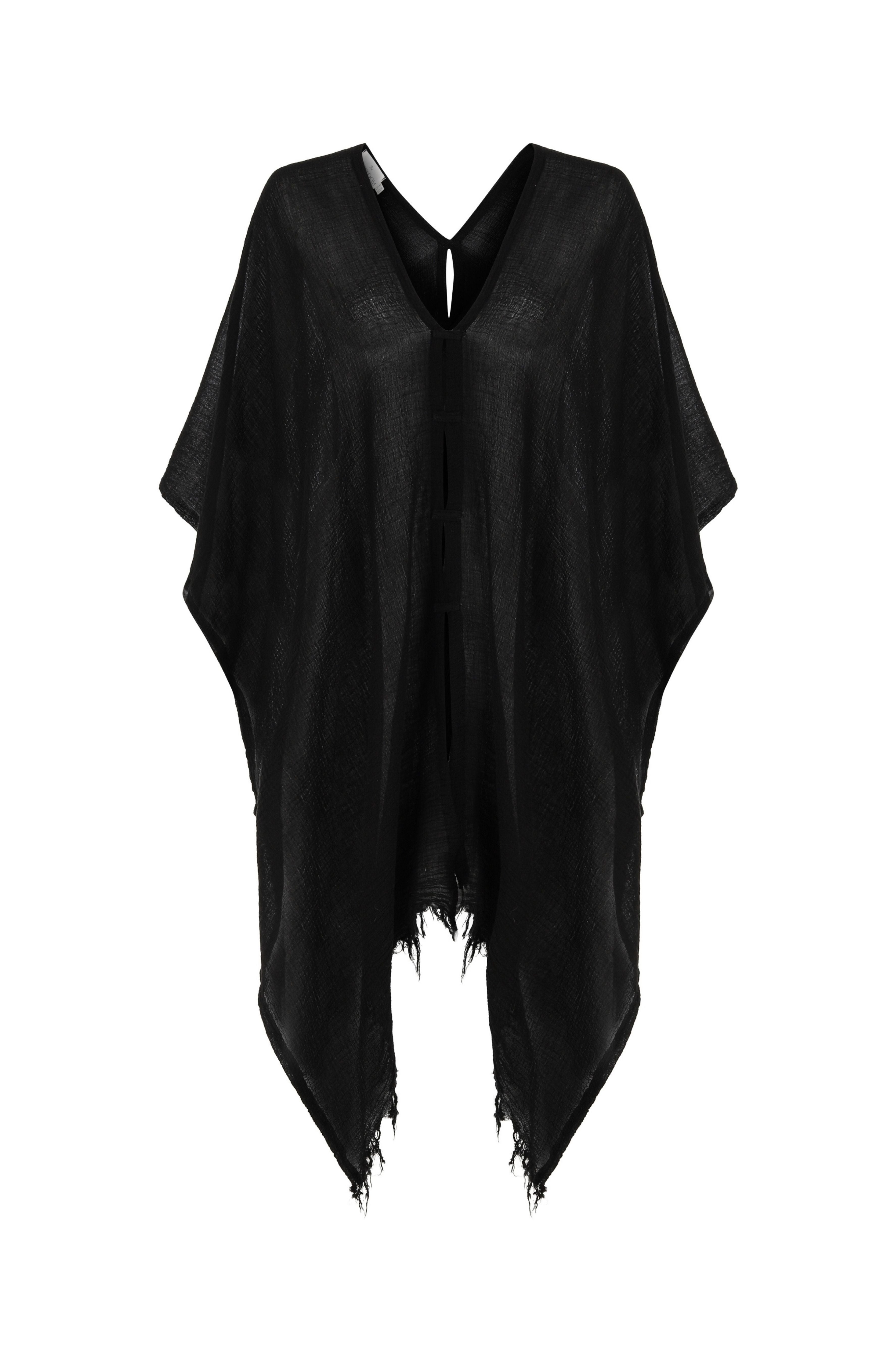 Ava Kimono - Black - elizabeth + Bern