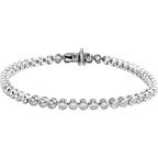 Éclat Bezel Diamond Bracelet