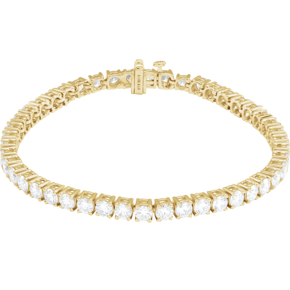 L’eternel 14K Diamond Tennis Bracelet