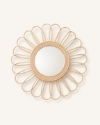 Bloom Rattan Mirror