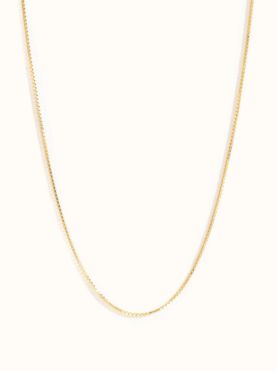 GOLD FILLED BOX CHAIN - elizabeth + Bern