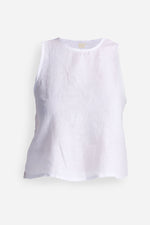 Button Back Embroidered Crop Top - elizabeth + Bern