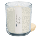 Spa Day Soy Candle - Blue Tinted Glass Jar - 12 oz