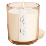 Cashmere and Vanilla Soy Candle - Tinted Glass Jar - 12 oz - elizabeth + Bern