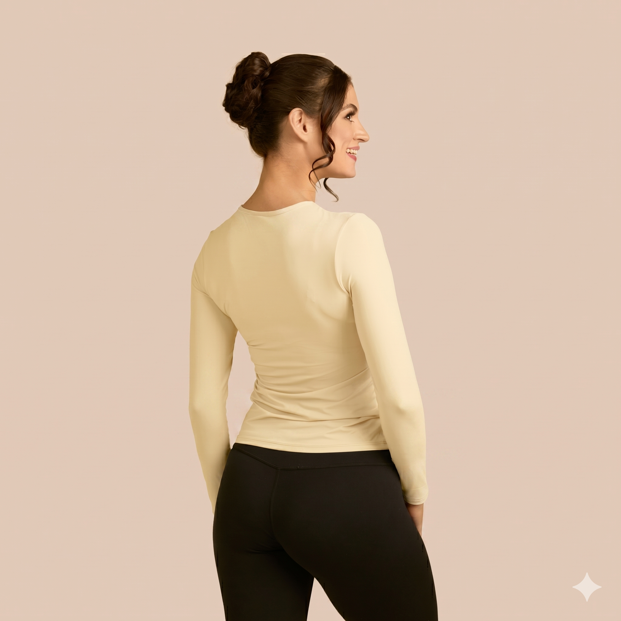 Long Sleeve Crew Neck Layering Top