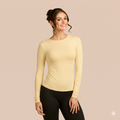 Long Sleeve Crew Neck Layering Top
