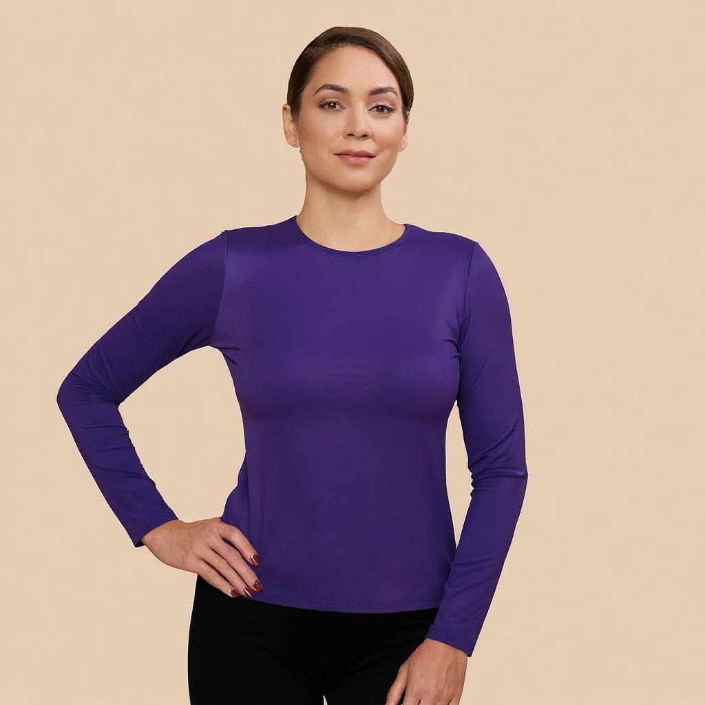 Long Sleeve Crew Neck Layering Top