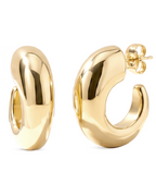 Camila Gold Open Hoops