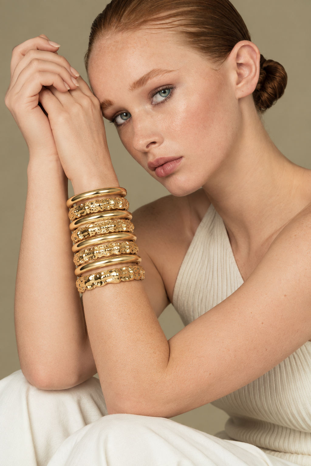 Nathalia Gold Bracelet