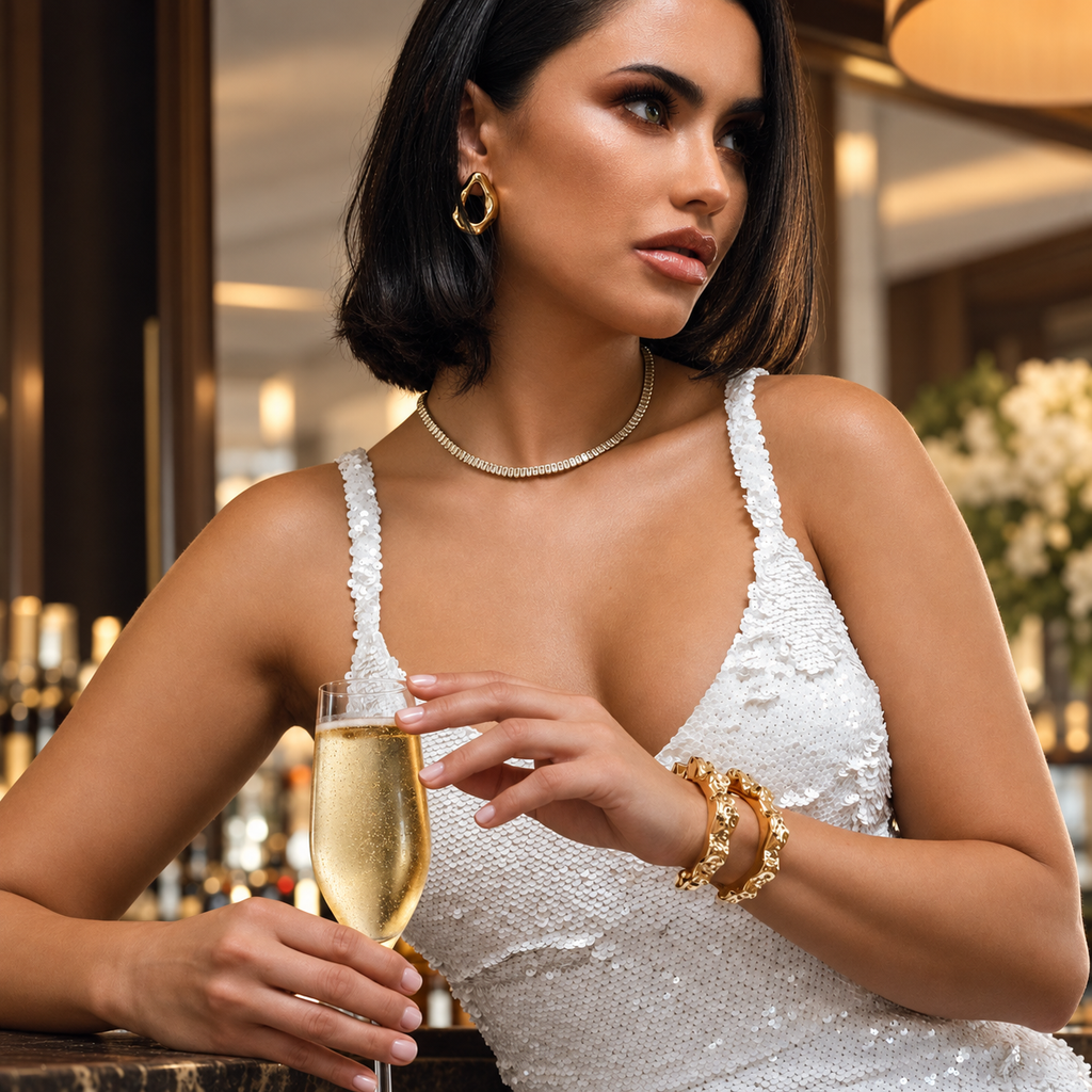 Nathalia Gold Bracelet