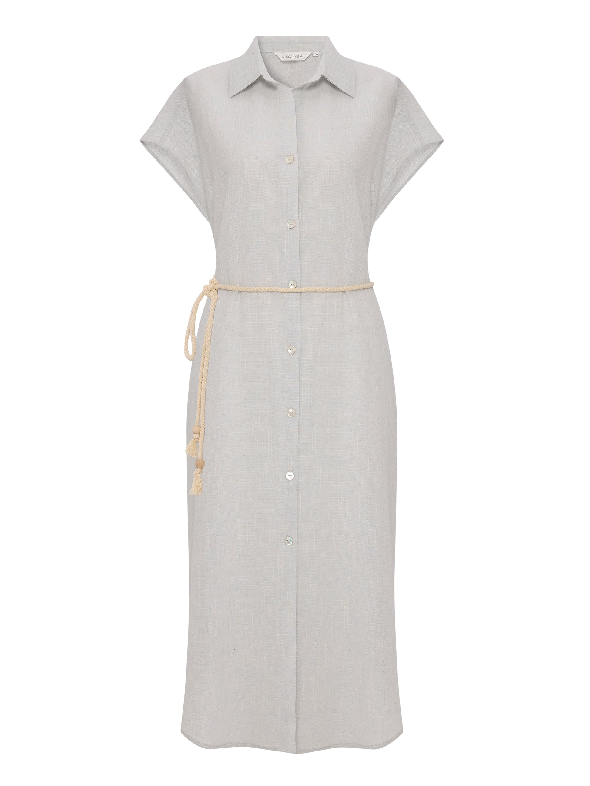 Zaya Shirt Dress - Baby Blue - elizabeth + Bern