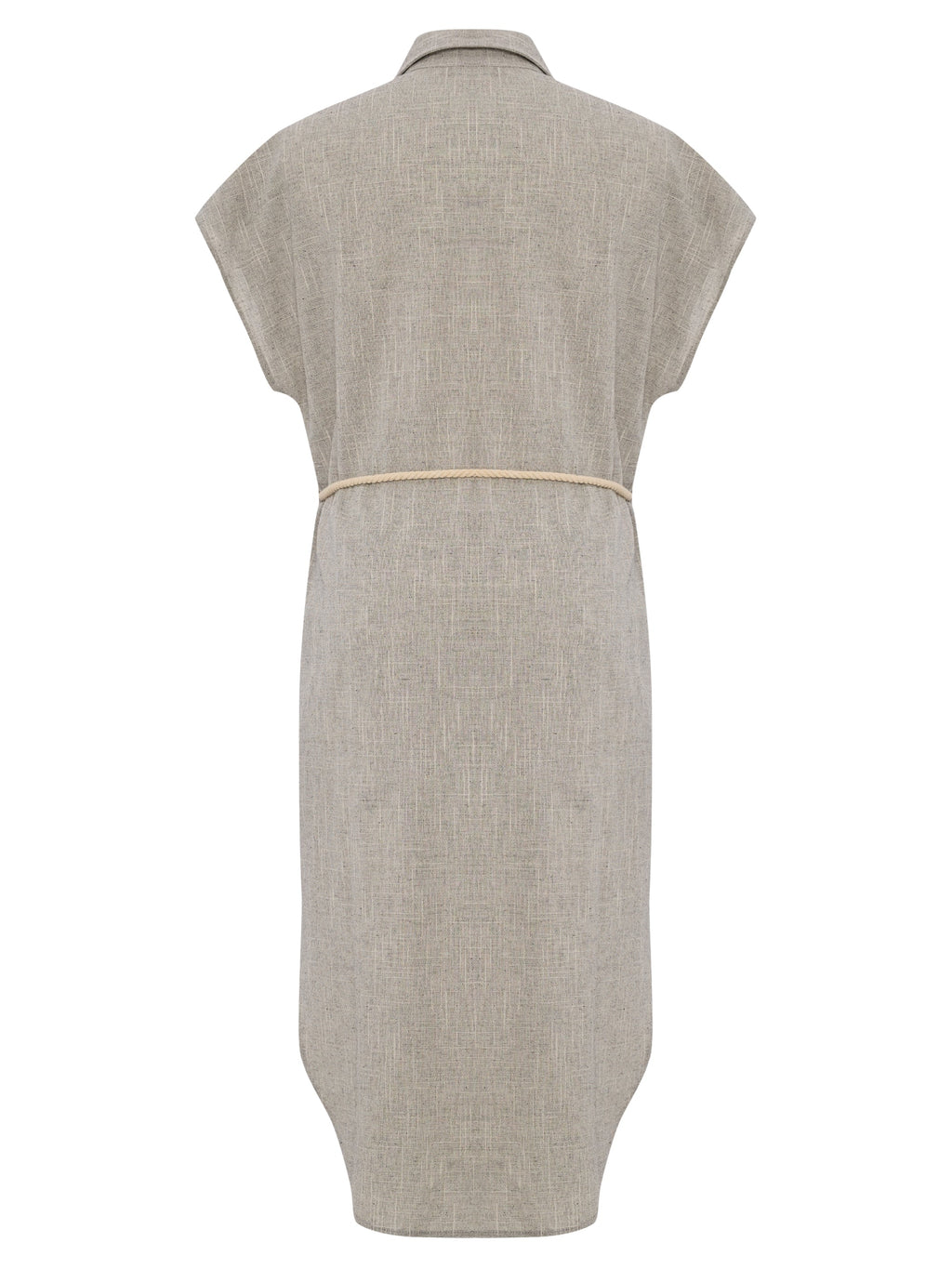 Zaya Shirt Dress - Gray - elizabeth + Bern
