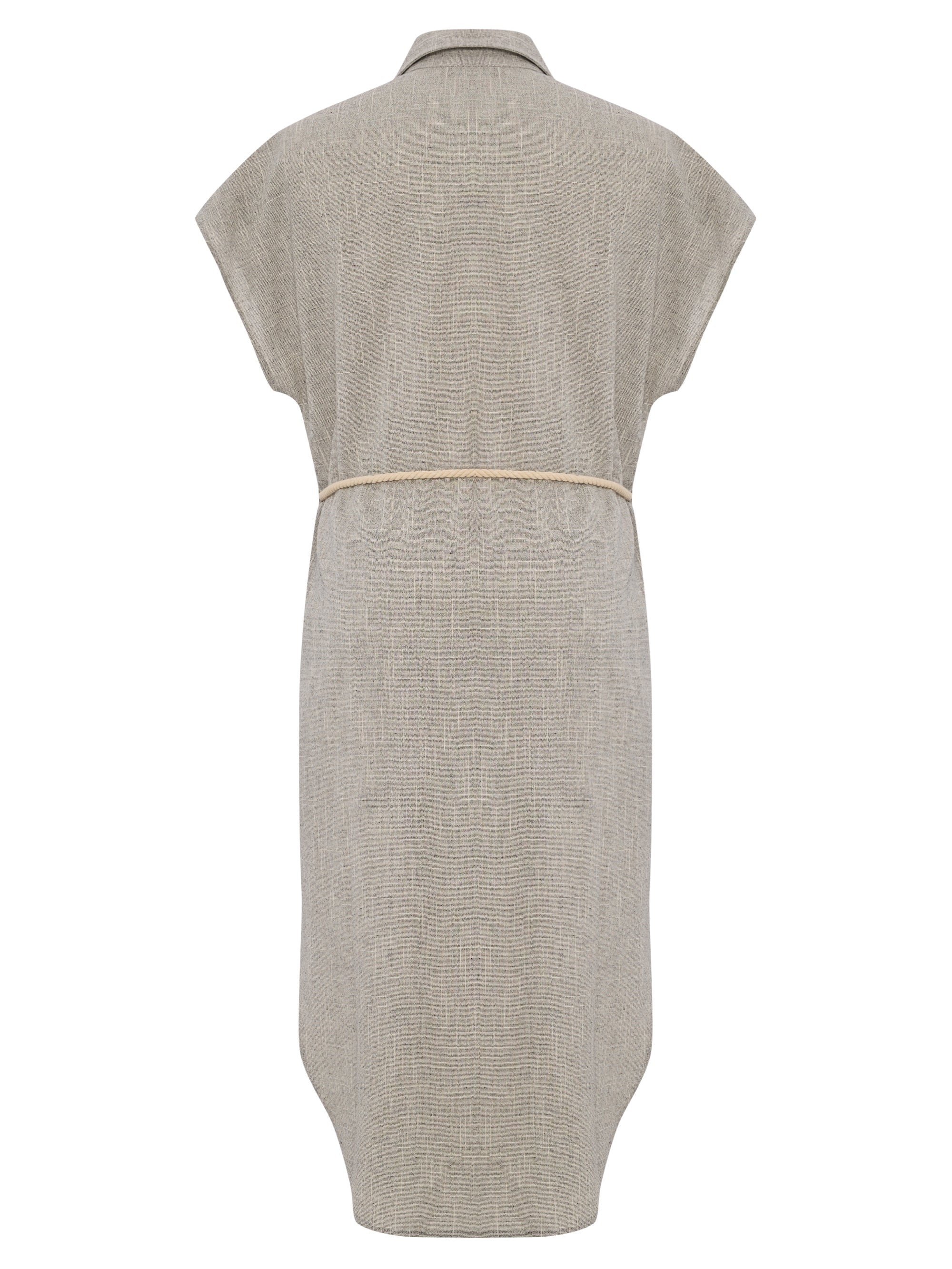 Zaya Shirt Dress - Gray - elizabeth + Bern