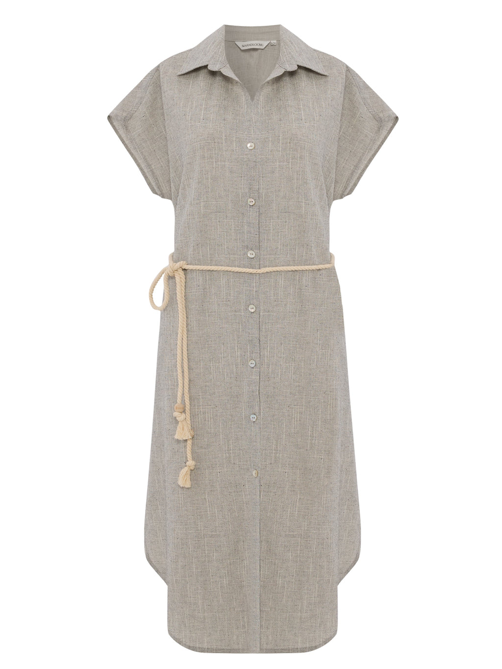 Zaya Shirt Dress - Gray - elizabeth + Bern