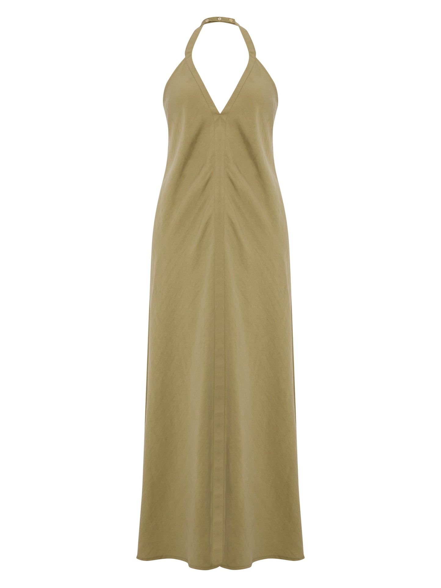 Zoe Maxi Dress - Khaki Green - elizabeth + Bern