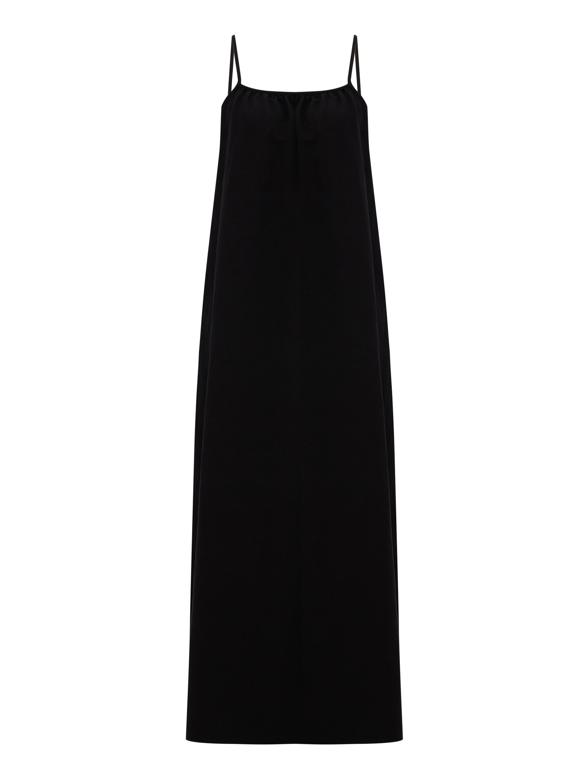 Bliss Flow Maxi Dress - Black The Handloom elizabeth + Bern