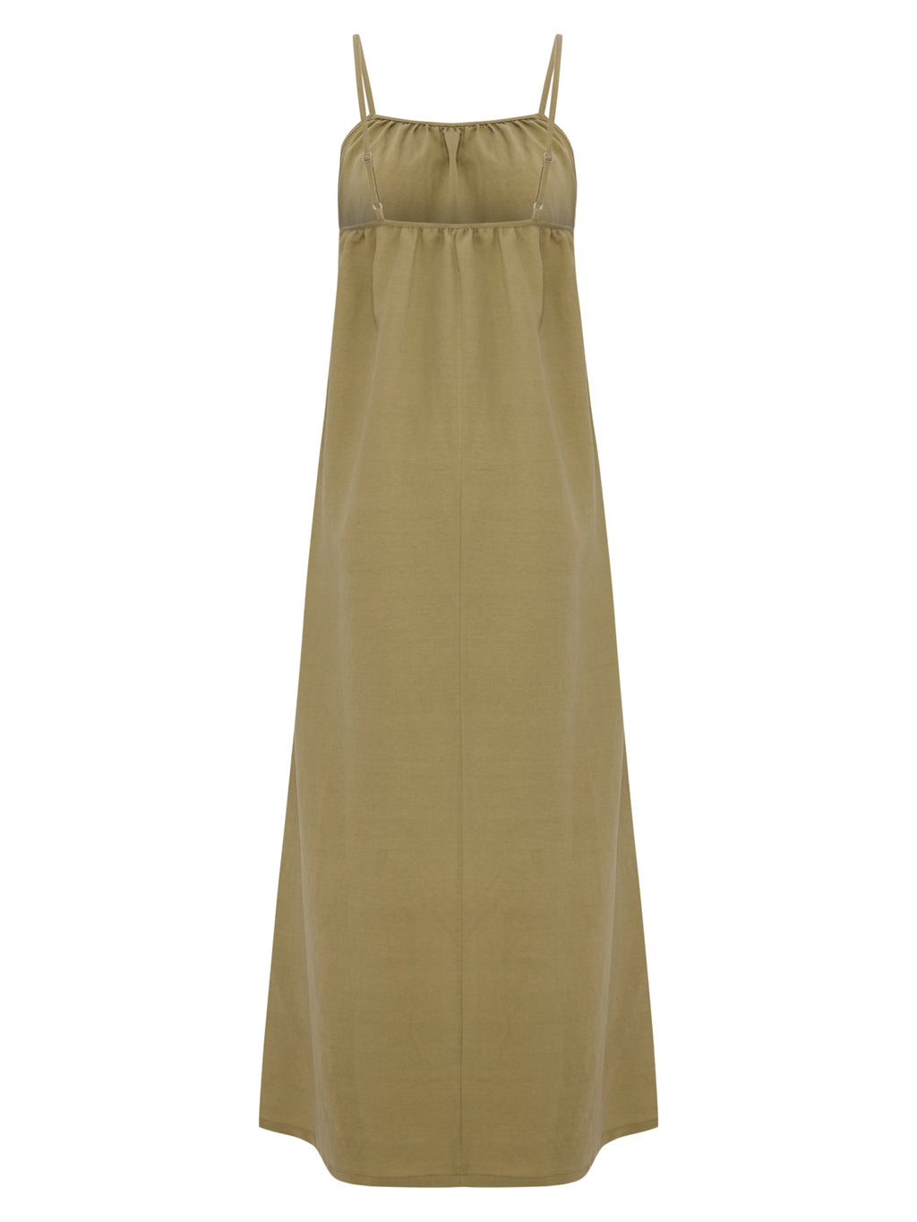 Bliss Flow Maxi Dress - Khaki Green - elizabeth + Bern