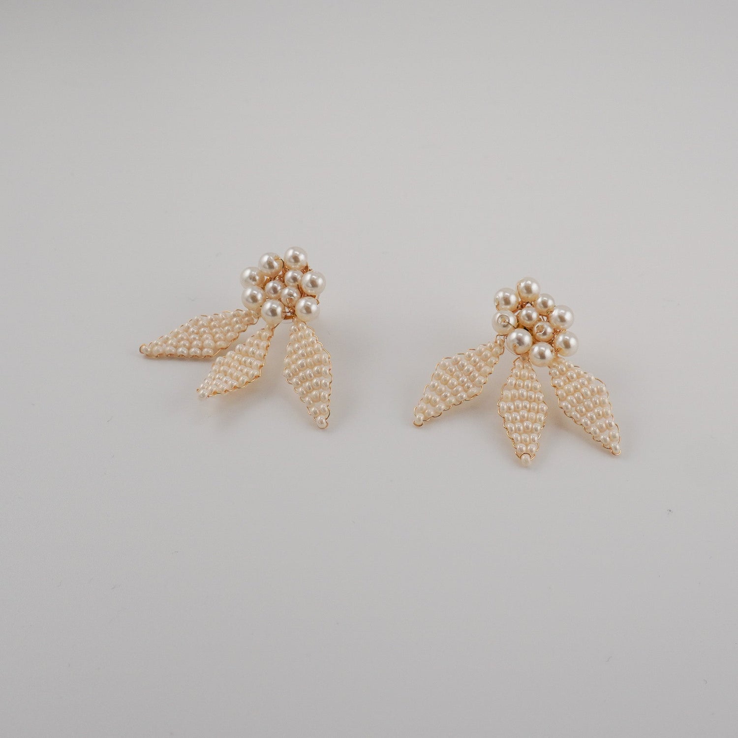 Ever After Petals & Pearls Studs