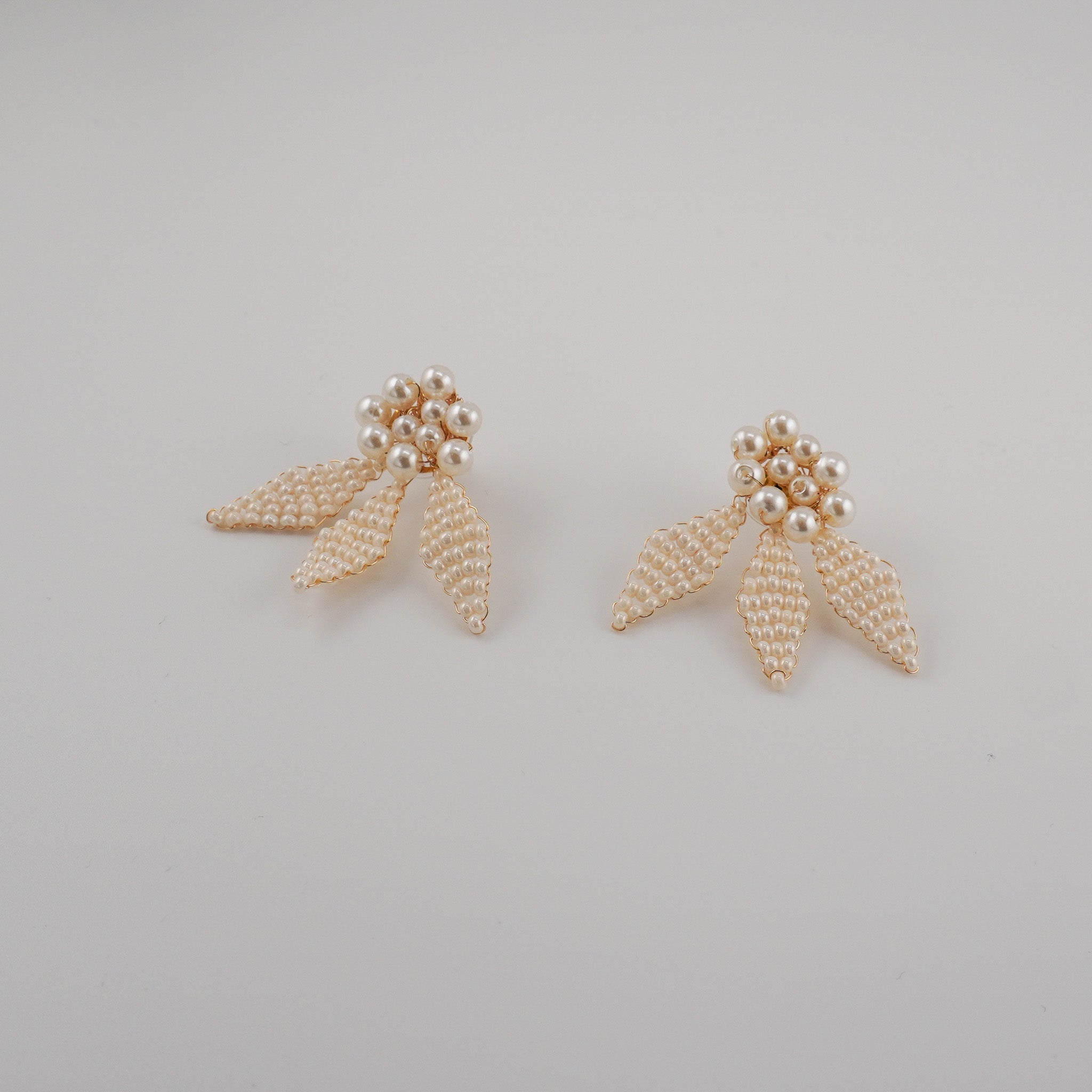 Ever After Petals & Pearls Studs