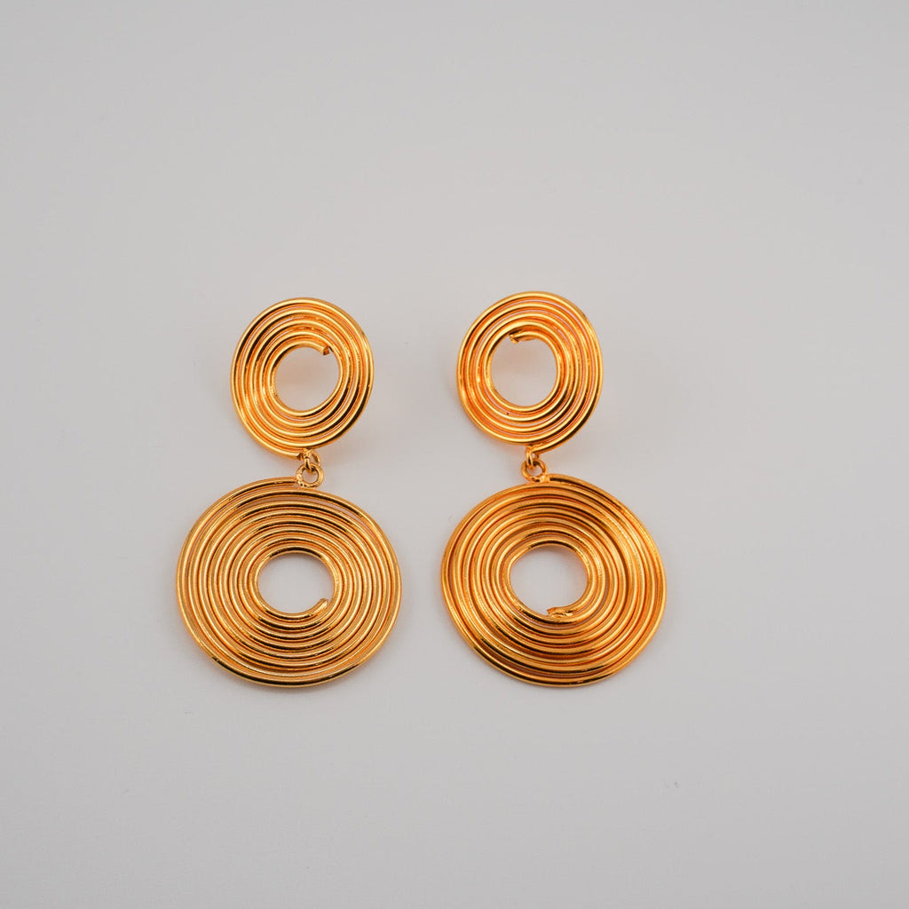 Wire Cascade Earrings