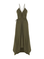 Sage Maxi Dress - Khaki Green