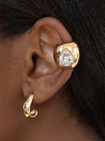 Bold Crystal Ear Cuff.