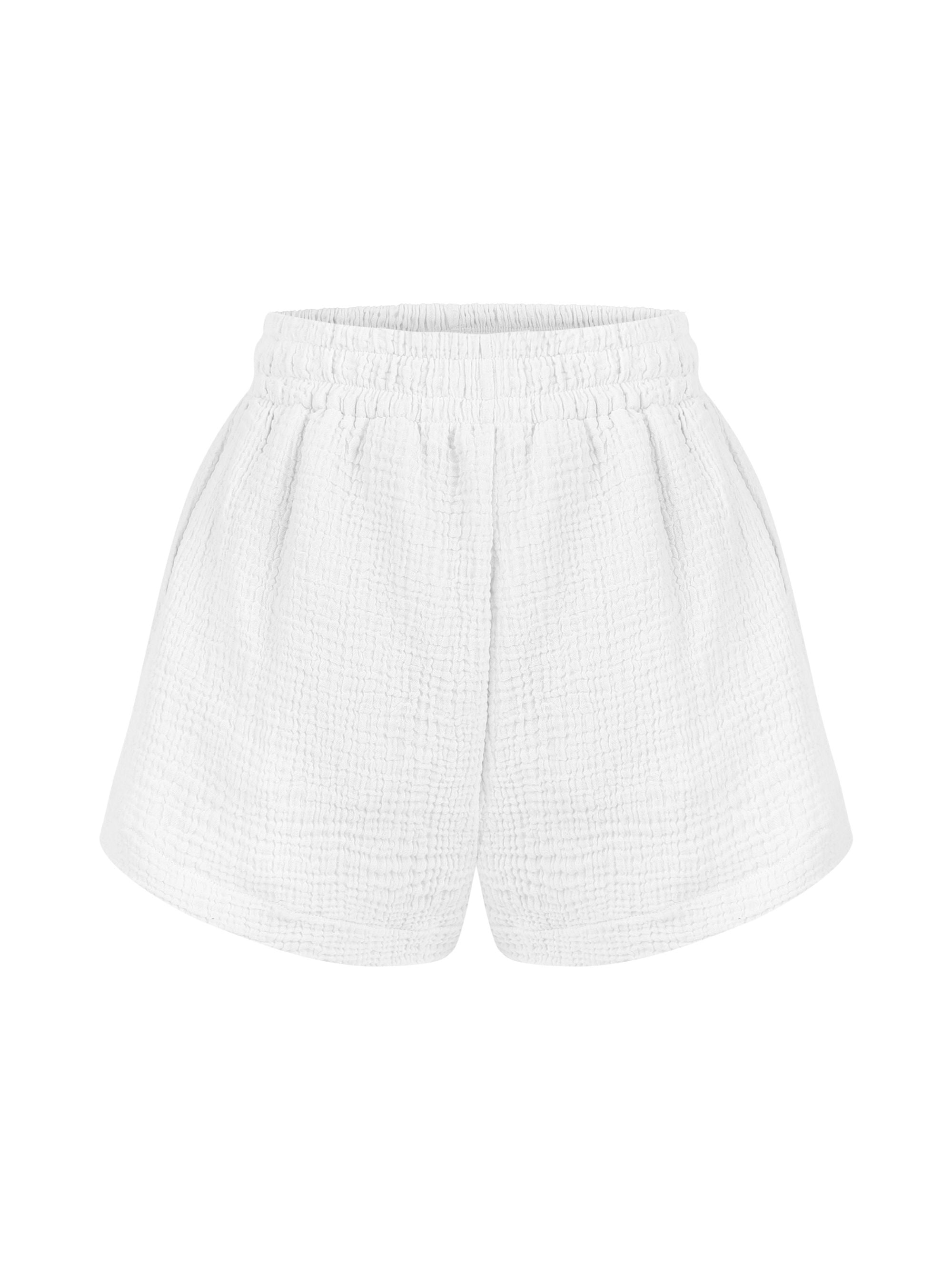 Echo Boy Short - White