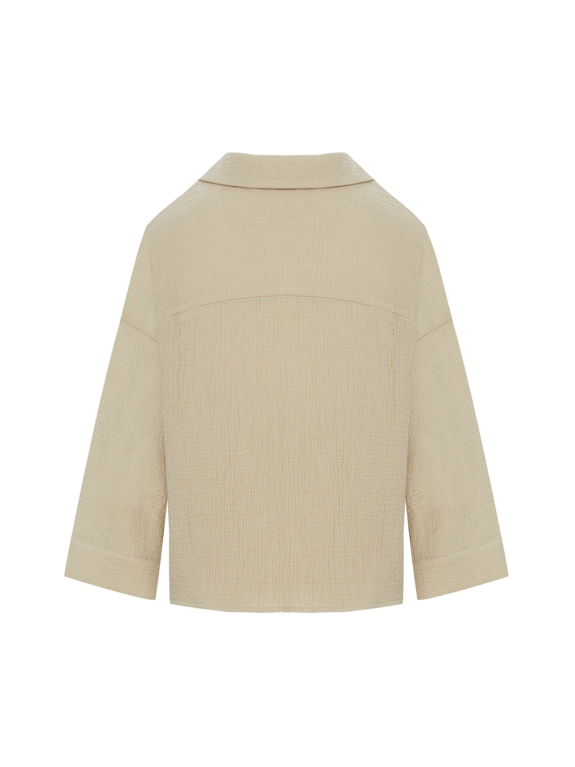 Echo Mini Shirt - Oatmeal - elizabeth + Bern